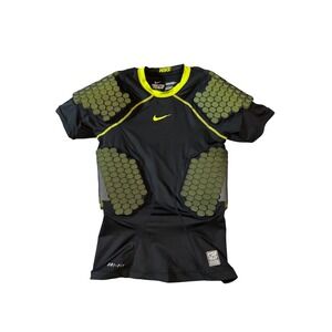 Nike Pro Combat Football‎ Compression Hyperstrong Padded Shirt Men Small Black